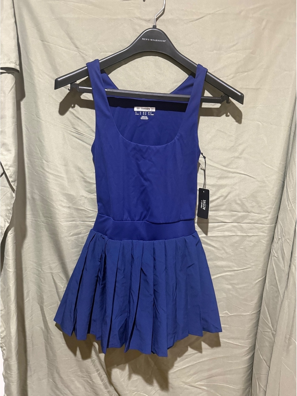 Forever 21 navy blue sleeveless athletic tennis dress